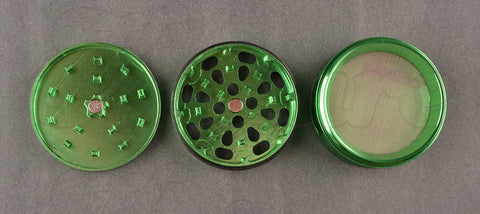 Kulture 62mm Green Multistage 4 Piece Grinder 1 - KultureVA