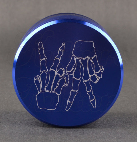 Kulture 62mm Blue Multistage 4 Piece Grinder 1 - KultureVA