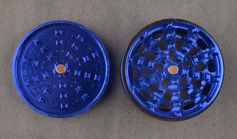 Kulture 62mm Blue Multistage 4 Piece Grinder 1 - KultureVA