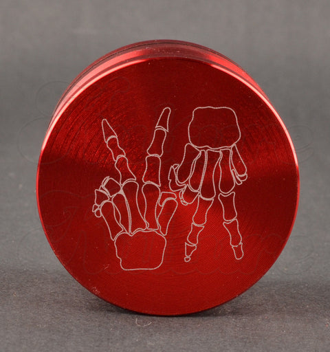 Kulture 55mm Red Multistage 4 Piece Grinder 1 - KultureVA