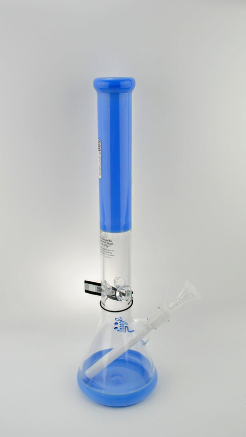 Roor Glass 45x5 18" Beaker - Milky Blue