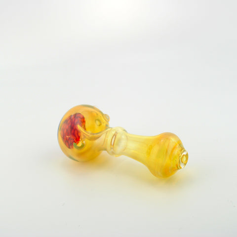 Red Honeycomb Spoon