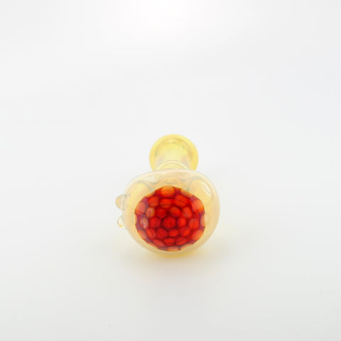 Red Honeycomb Spoon