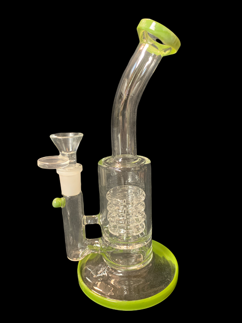 Fixed Stem w/ Quad Circ Perc - Green