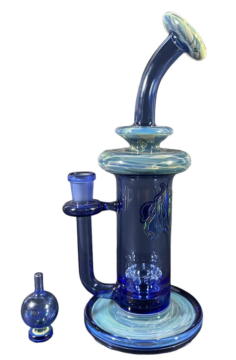 Mr. B Glass Blueberry Rig with Cap