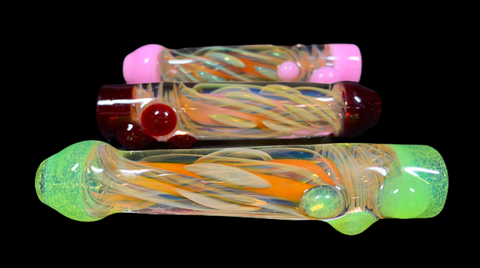 Andy Dillon Fumed Onie w/ Colored Mouth & Push - Assorted Colors