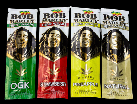 Bob Marley Hemp Wraps - Assorted Flavors