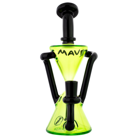 MAV GLASS FULL SIZED ZUMA RECYCLER- OOZE & BLACK