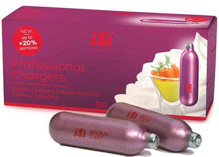 ISI Professional Whip Charger (1) 50 Pack