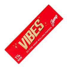 Vibes Hemp 1 1/4 Papers