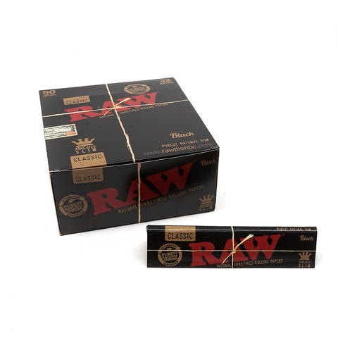 RAW Black King Size Slim Papers